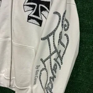 Ed Hardy | Shirts | New Ken Carson X Ed Hardy Zip Up Rhinestone